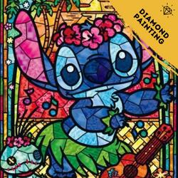 De Hobby Planeet | Diamond Painting Disney 30x40cm - Lilo & Stitch - Diamond Painting Volwassenen - Diamond Painting Kinderen - Diamond Painting Pakket Volledig - Vierkante steentjes